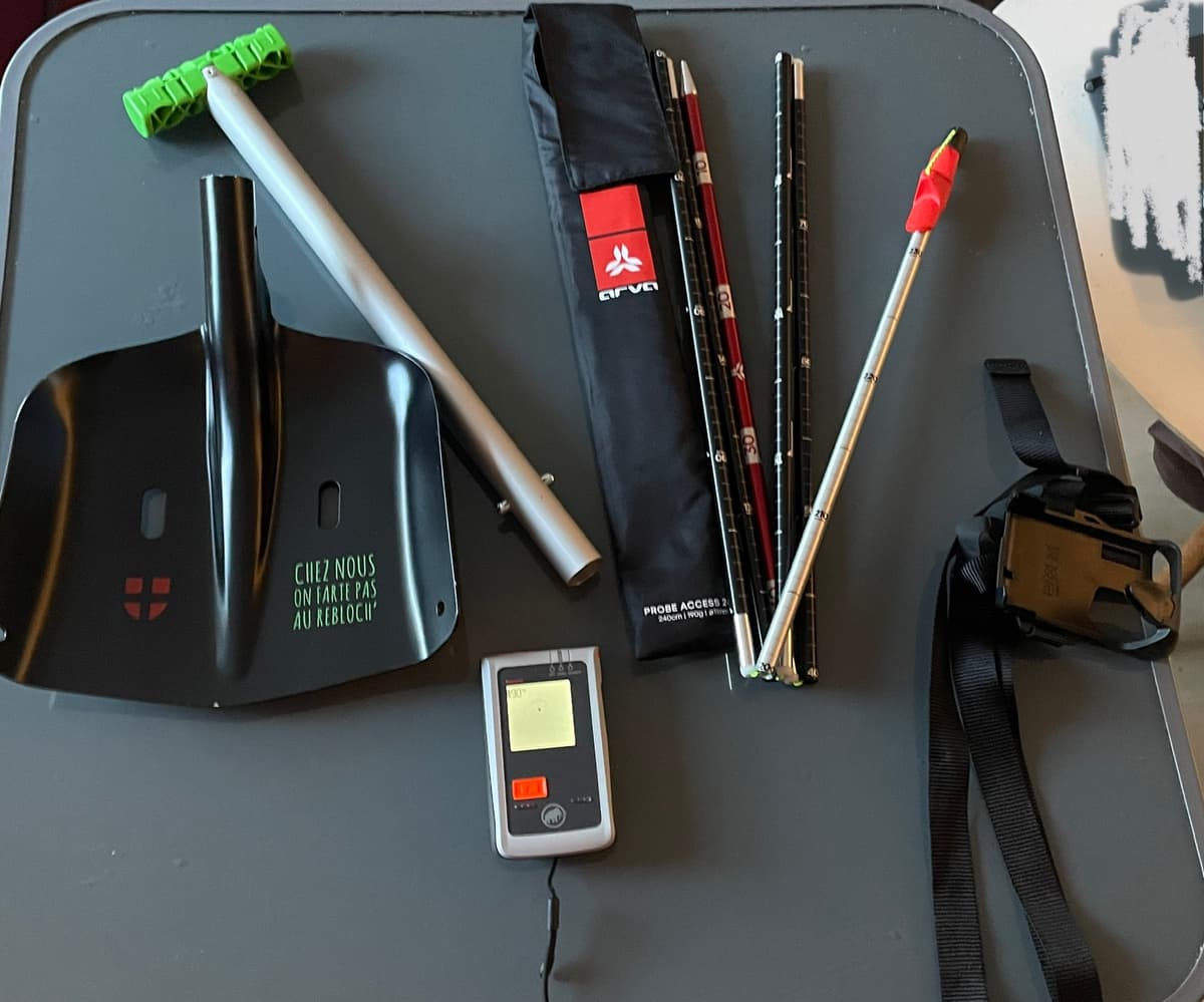 Pack DVA/ARVA Mammut + options skis - Paris