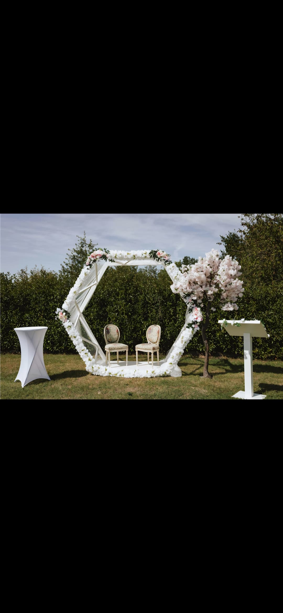 Location arche de mariage