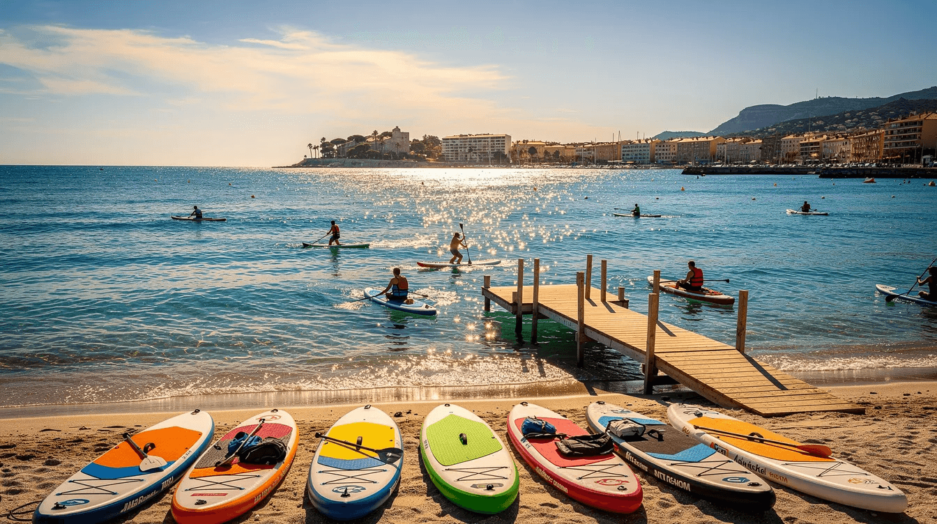 Paddle Toulon : Location