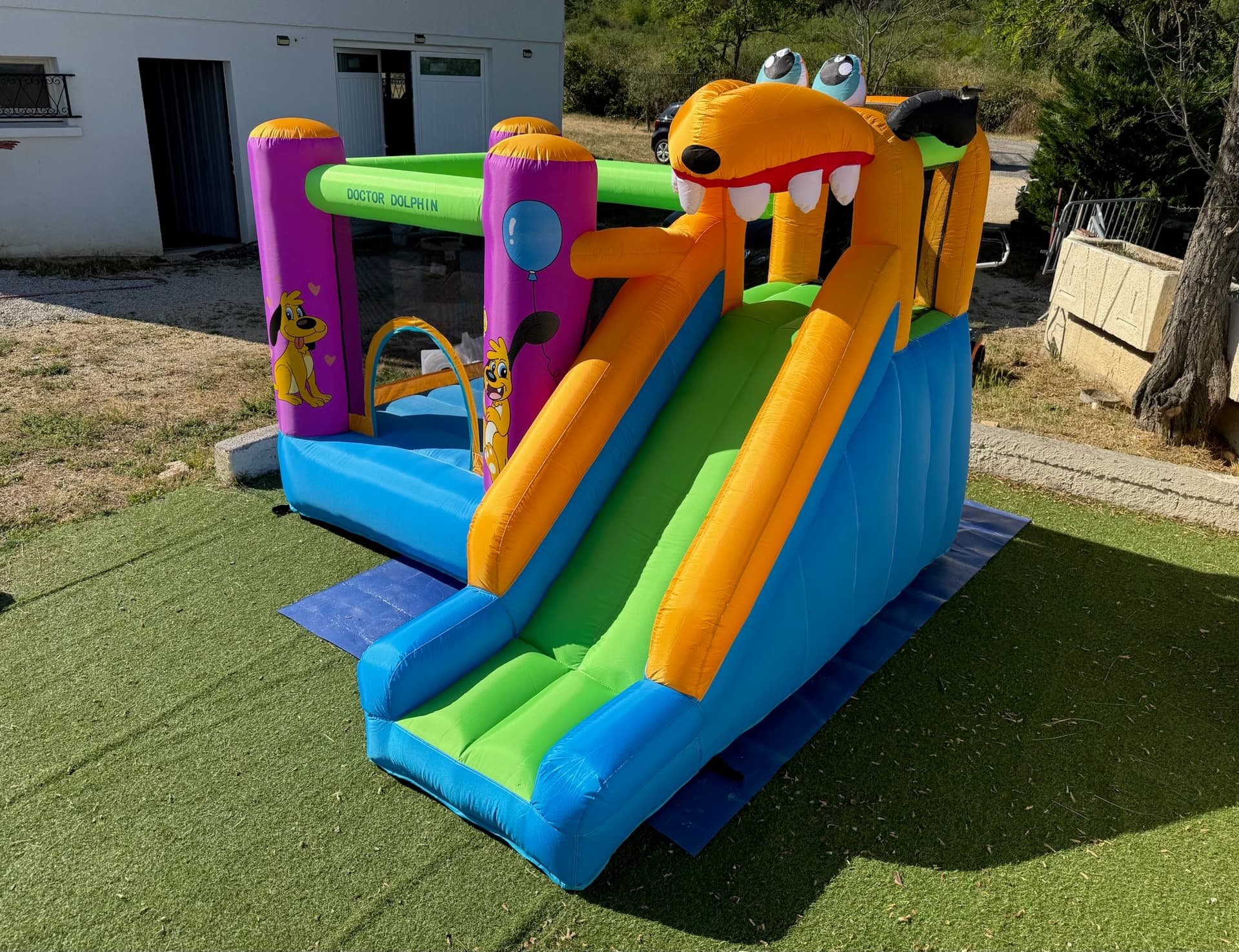 Location château gonflable mascotte à Brignais