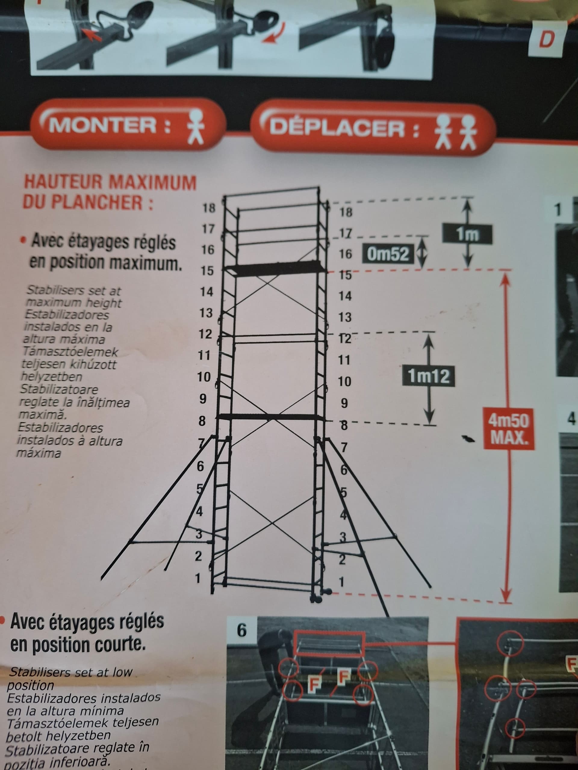 échafaudage