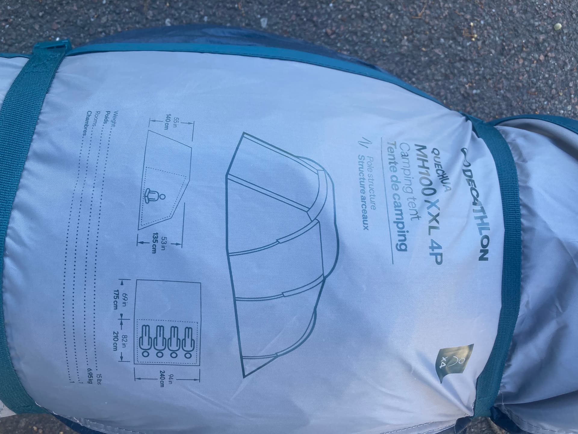 Pack camping complet à louer – tente, table et chaises