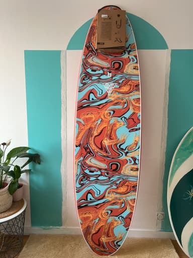 Location planche de surf mousse 7' – 55 L, état neuf