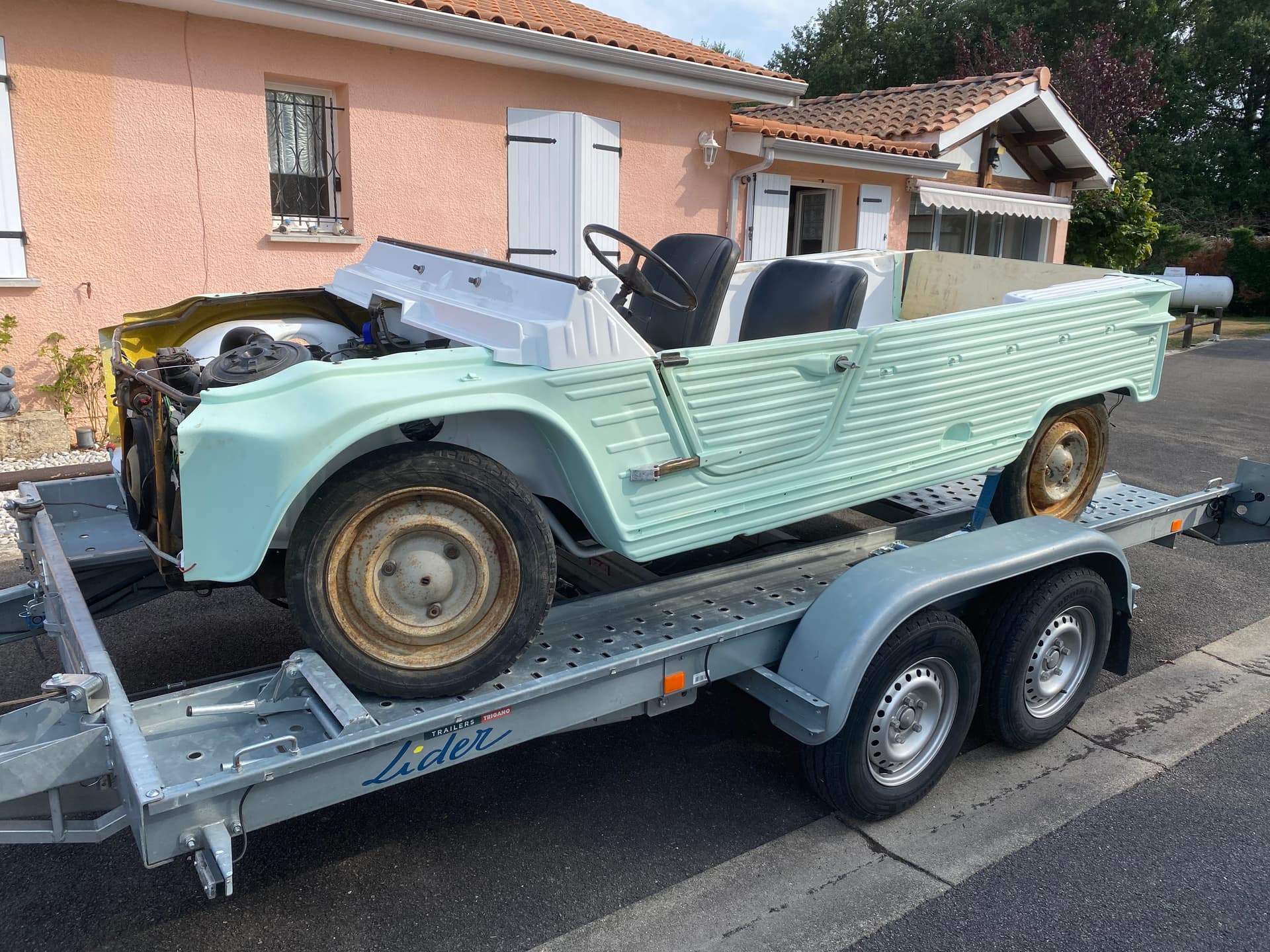 Location remorque porte-voiture à Ordonnac