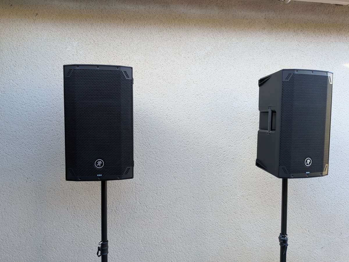 Kit de sonorisation complet – Enceintes Mackie Thump 12 V4 + micro