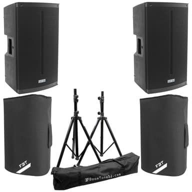 Location enceintes FBT XLITE 112a amplifiées avec pieds – Nice