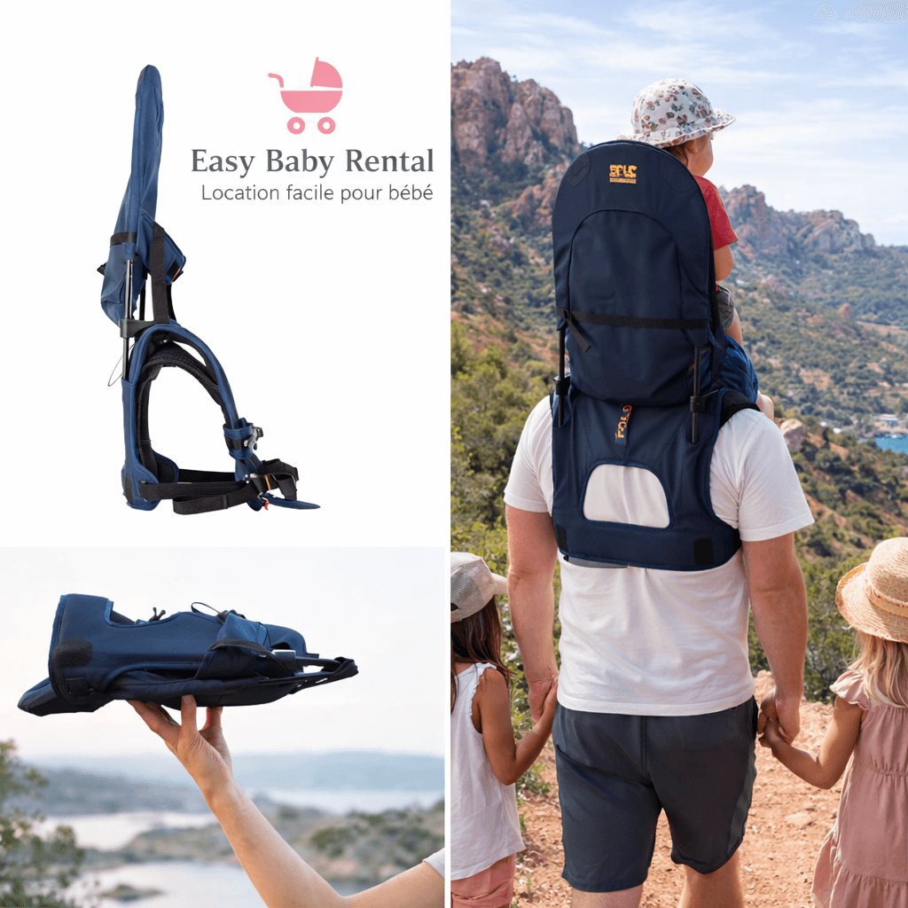 Location porte-bébé Minimeis à Cannes – 6 mois à 5 ans