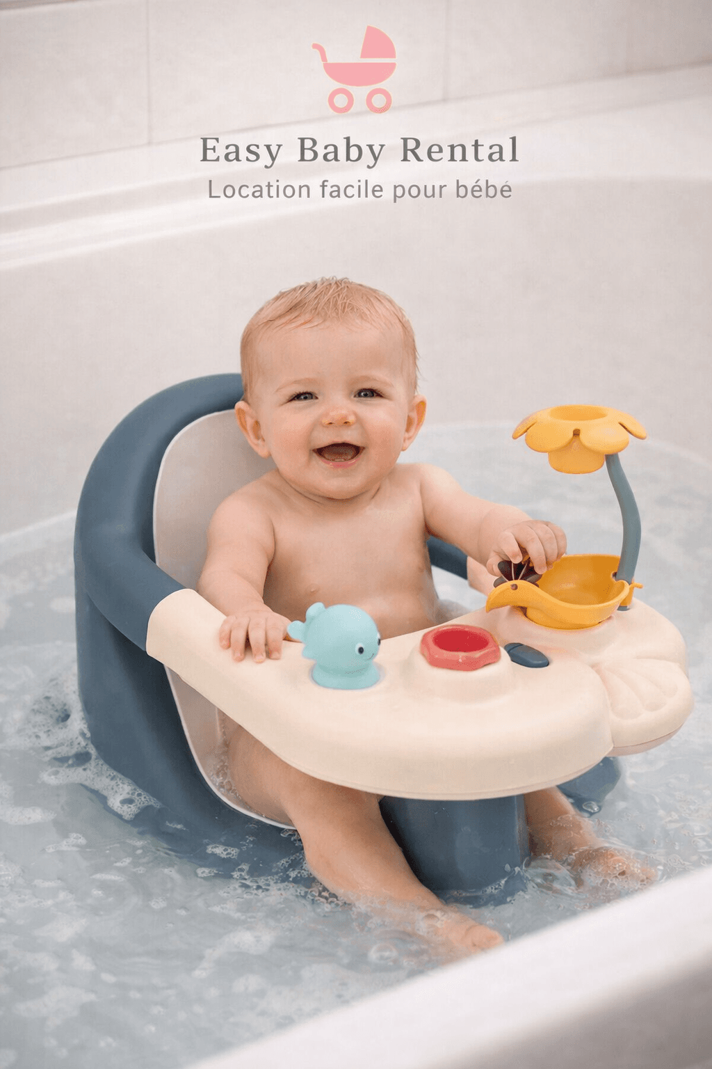 Location anneau de bain bébé à Cannes