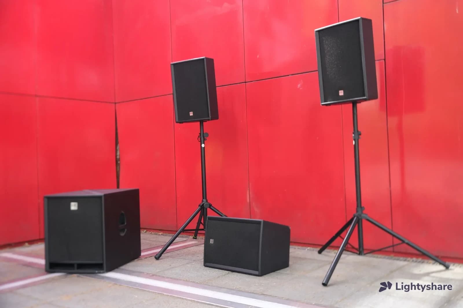 Pack sonorisation événementiel avec console Behringer X32 Compact