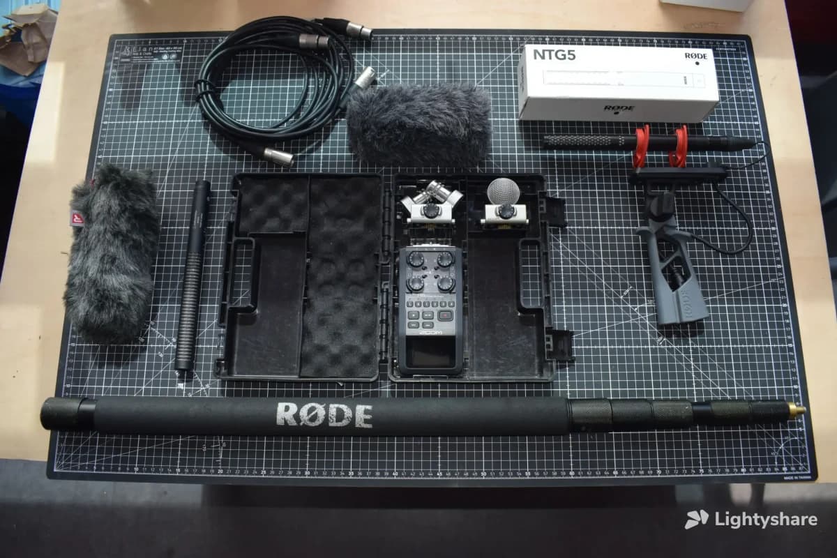 Pack audio tournage – Zoom H6 & micro AT BP4029