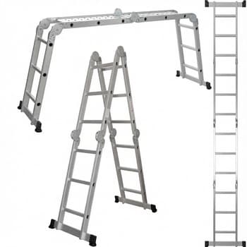 Échelle transformable aluminium – Location à Montesson