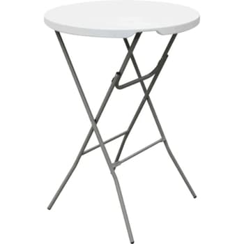 Mange-debout pliable blanc – location à Montesson