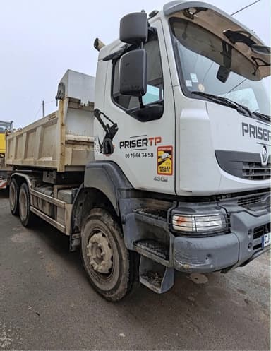Location camion benne 6x4 avec chauffeur – Pays de Gex
