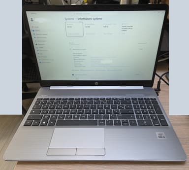 Location ordinateur portable HP 250 G8 – 15" i5 Windows 11 Pro à Reims