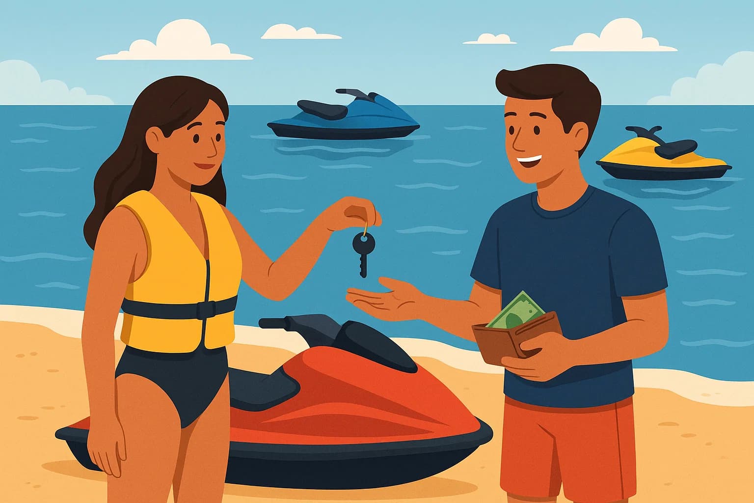 Location de jet ski entre particuliers : tout savoir