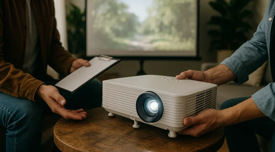 location vidéoprojecteur entre particuliers : guide complet