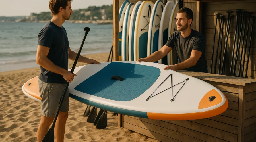 Louer un paddle entre particuliers : le guide 2025