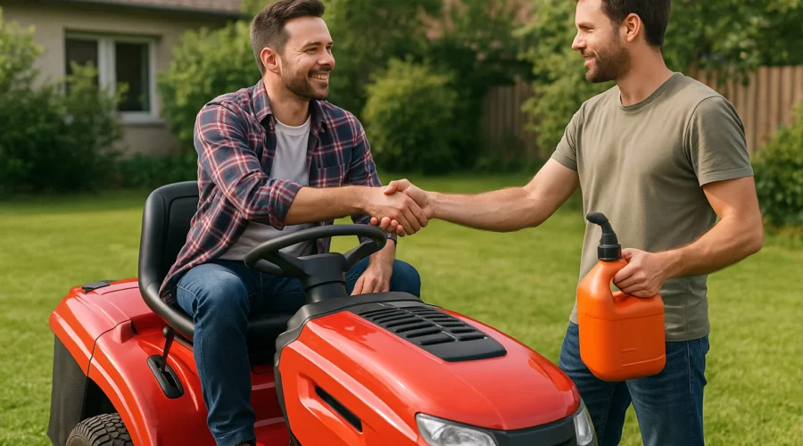 Location de tondeuse entre particuliers : le guide pratique