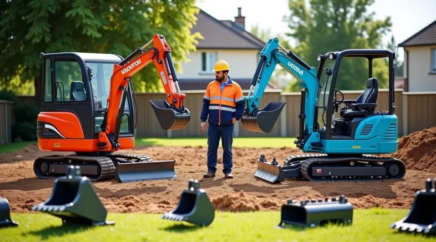 Kiloutou vs Loxam : Quelle Mini Pelle Louer en 2025 ? Guide Particuliers