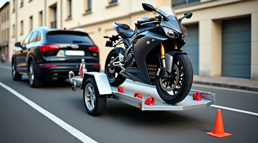 Location remorque moto dans les Hauts-de-Seine : tarifs et conseils pratiques 2026